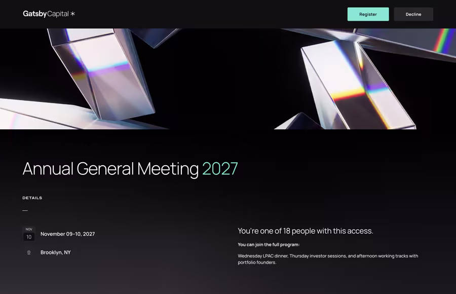 Annual Meeting (AGM) template preview