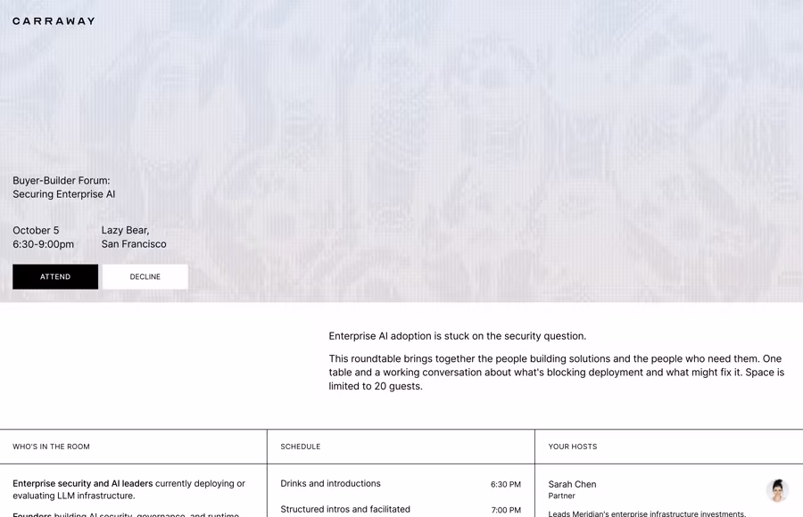 Private Forum template preview